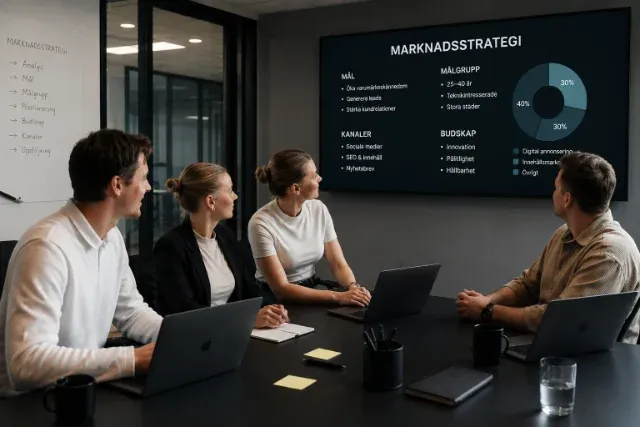 Genomgång av förslaget tillsammans med kunden