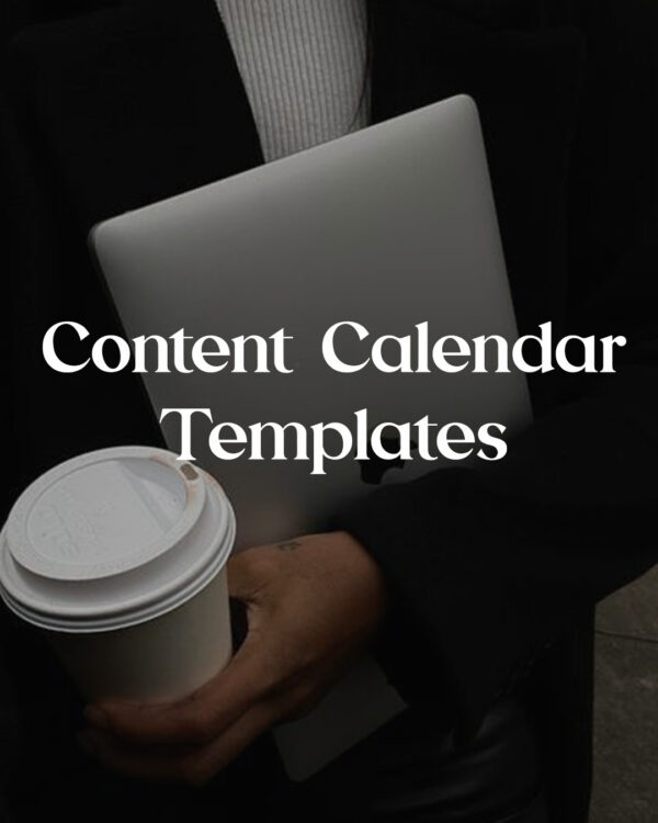 Content calendar