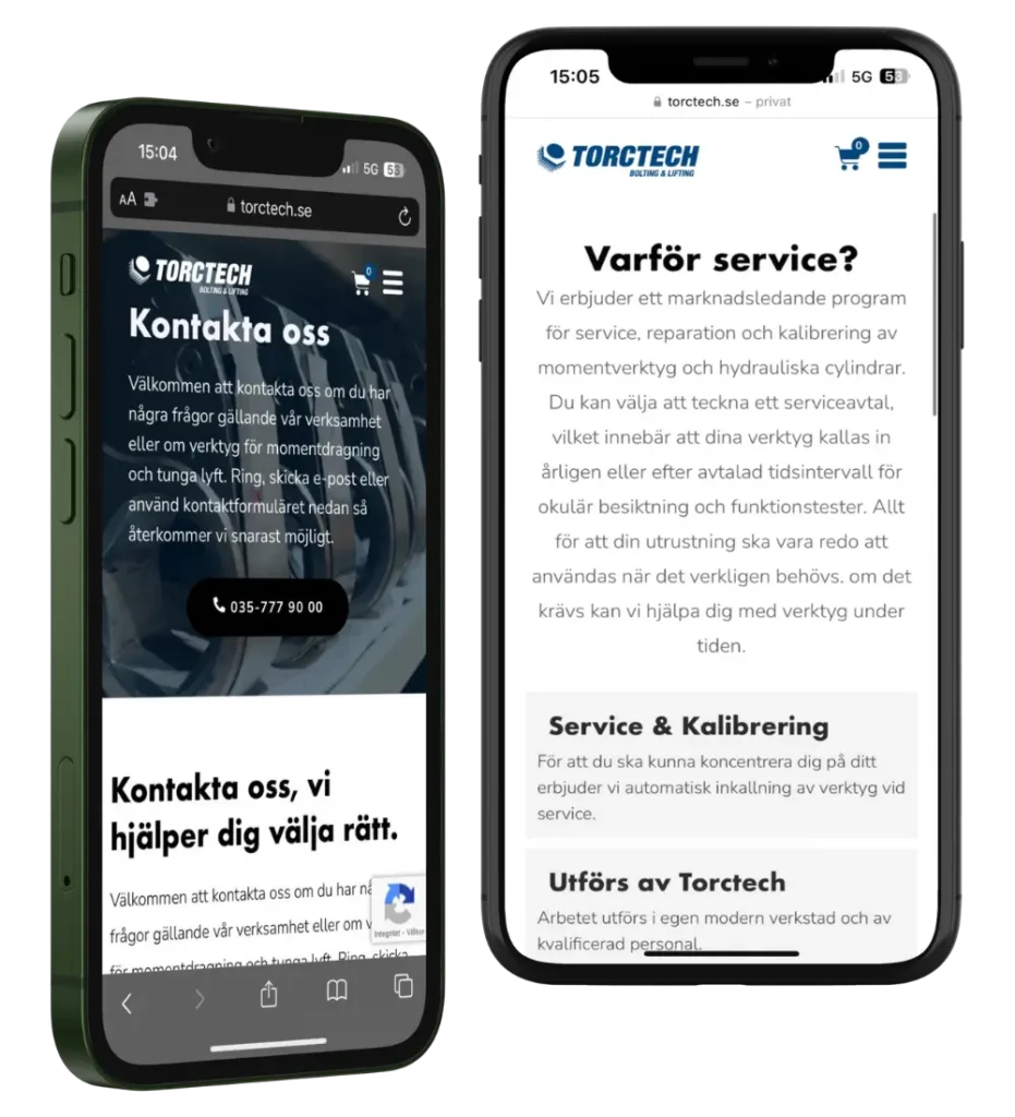Digital transformation för Torctech