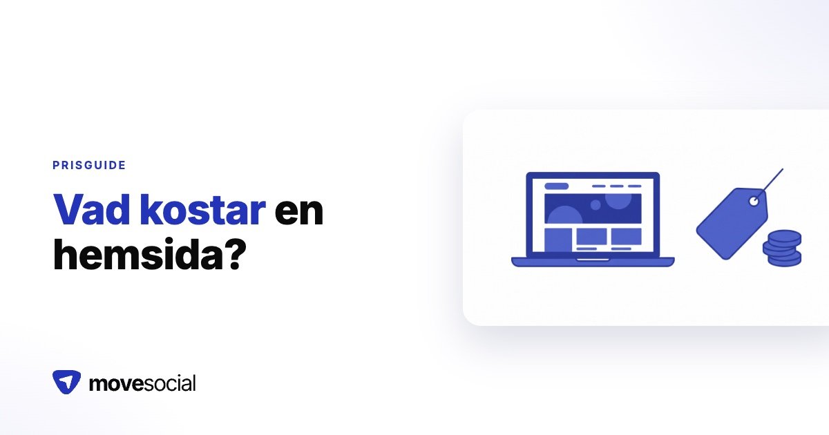 Vad kostar en hemsida? Komplett prisguide för 2026