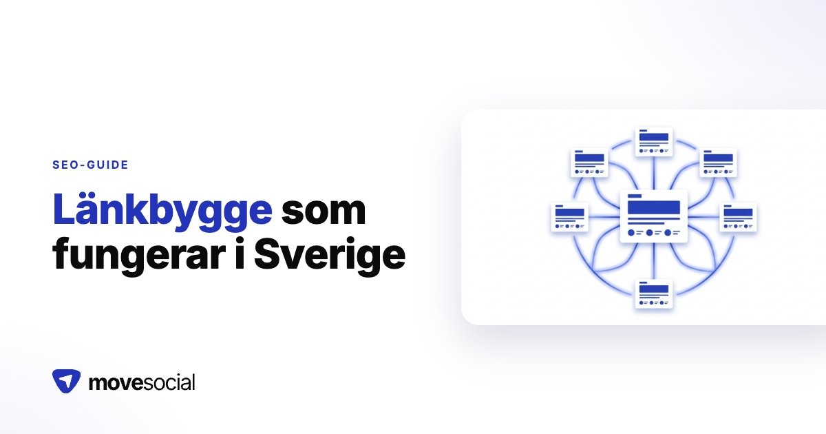 9 taktiker för länkbygge som fungerar i sverige