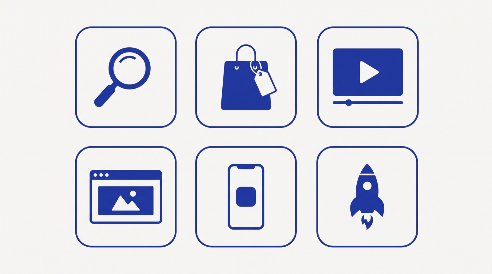 Kampanjtyper i google ads: sök, shopping, video, display, app och performance max